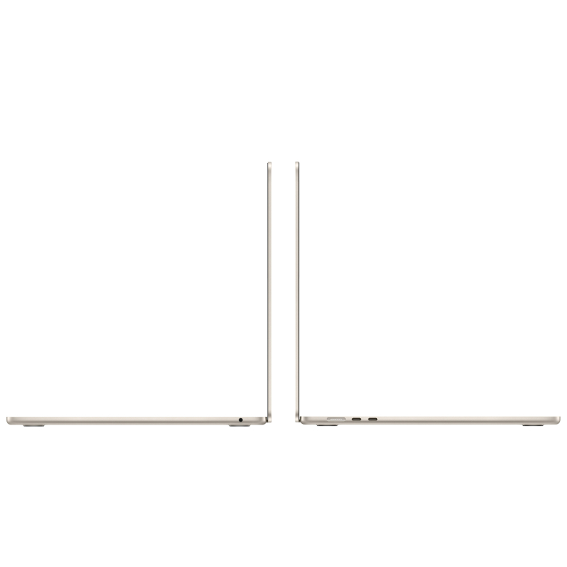 Apple MacBook Air 15" (M4, 10C CPU/10C GPU, 2025), 16 ГБ, 512 ГБ SSD, «сияющая звезда»